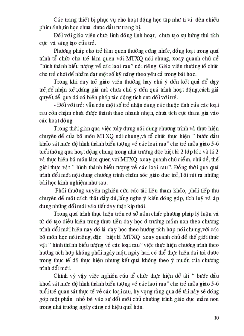 image for page Một số loại rau cho trẻ 5 6 tuổi thông qua hoạt động khảo sát ở trường Mầm Non Ngọc Lan thị trấn Eakar Huyện Eakar Tỉnh ĐăkLăk