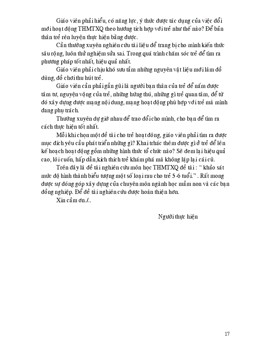 image for page Một số loại rau cho trẻ 5 6 tuổi thông qua hoạt động khảo sát ở trường Mầm Non Ngọc Lan thị trấn Eakar Huyện Eakar Tỉnh ĐăkLăk