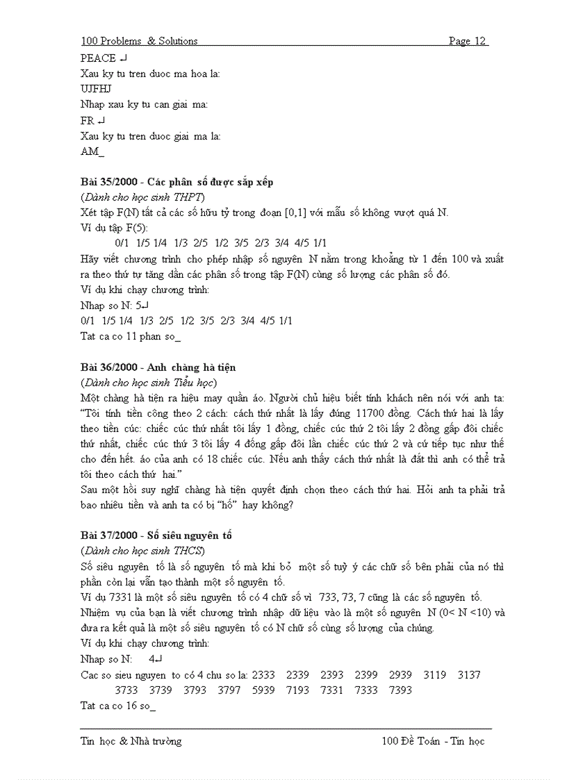 image for page 100 đề Toán Tin Tin học Nhà trường