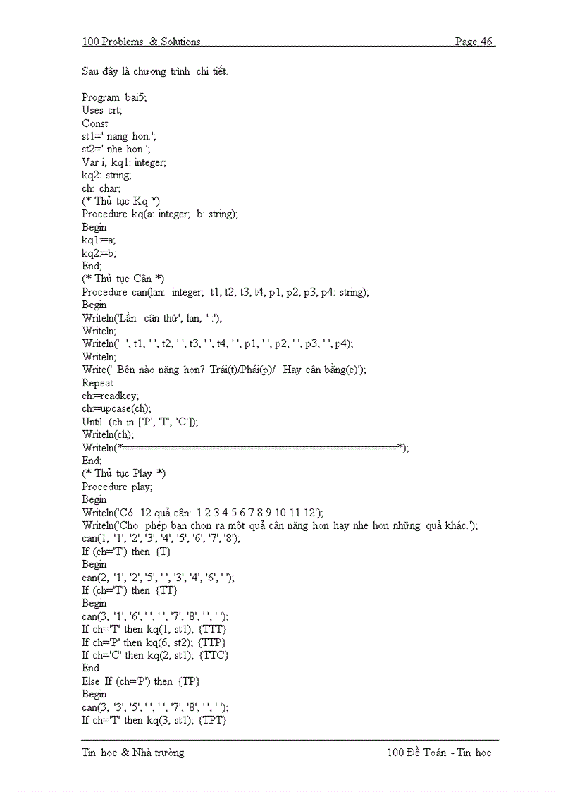 image for page 100 đề Toán Tin Tin học Nhà trường