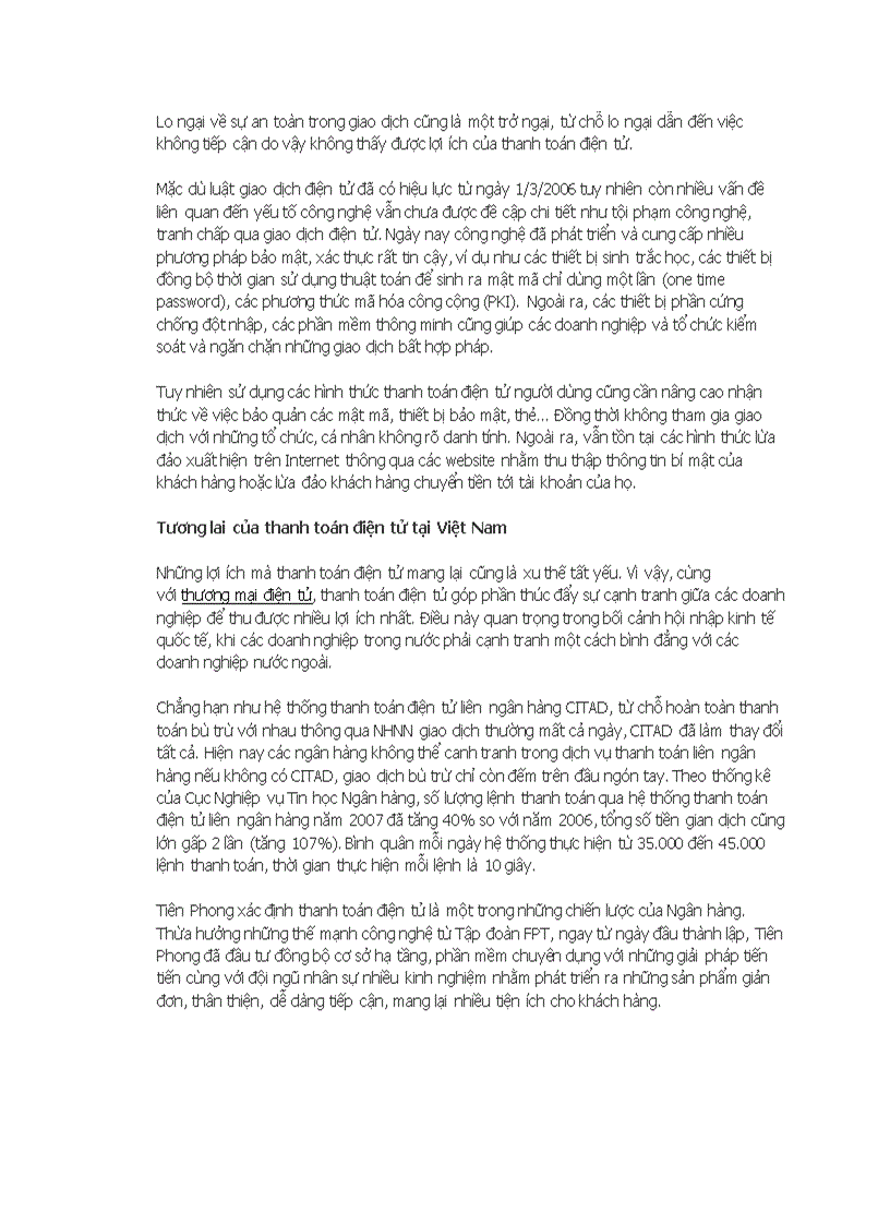 image for page Lợi ích và thách thức trong thanh toán điện tử