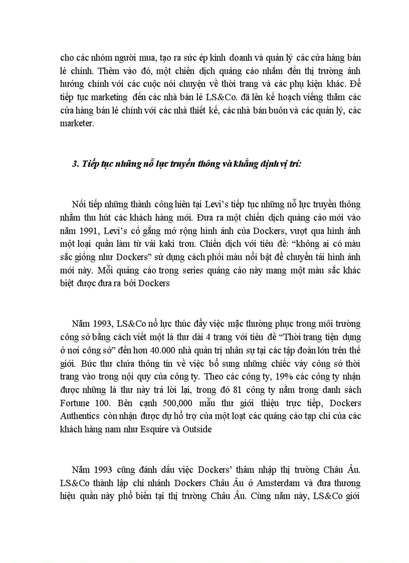 image for page Chiến lược truyền thông của thương hiệu levi s