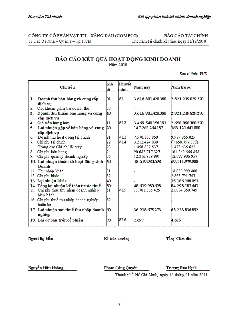 image for page Công ty cổ phần Vật tư Xăng dầu COMECO