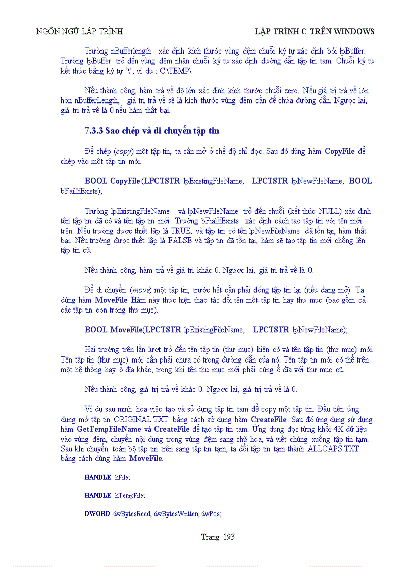 image for page Lập trình c trên windows