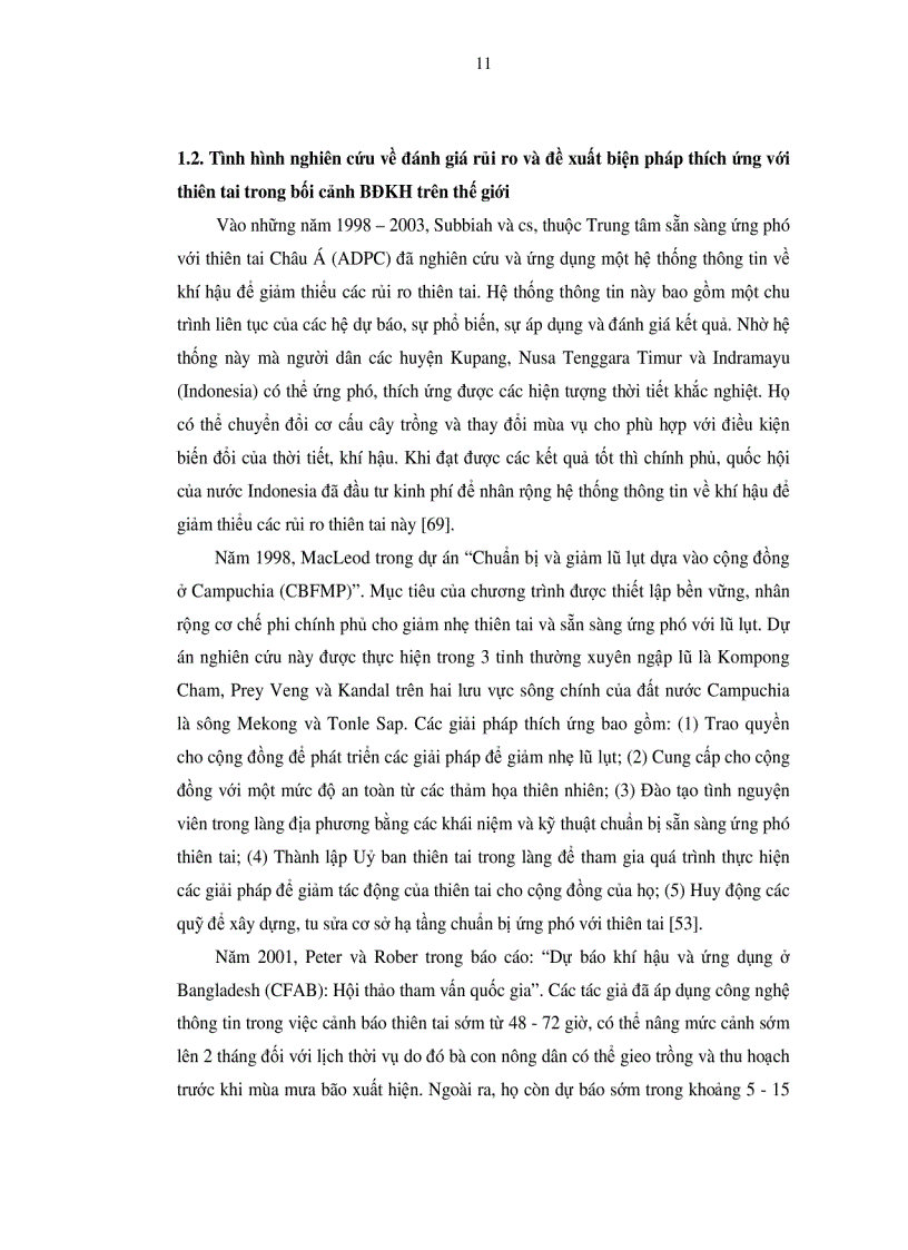 image for page Hiện trạng môi trường và giải pháp kịp thời thích ứng với thiên tai trong bối cảnh biến đổi khí hậu tại thừa thiên huế 75 trang