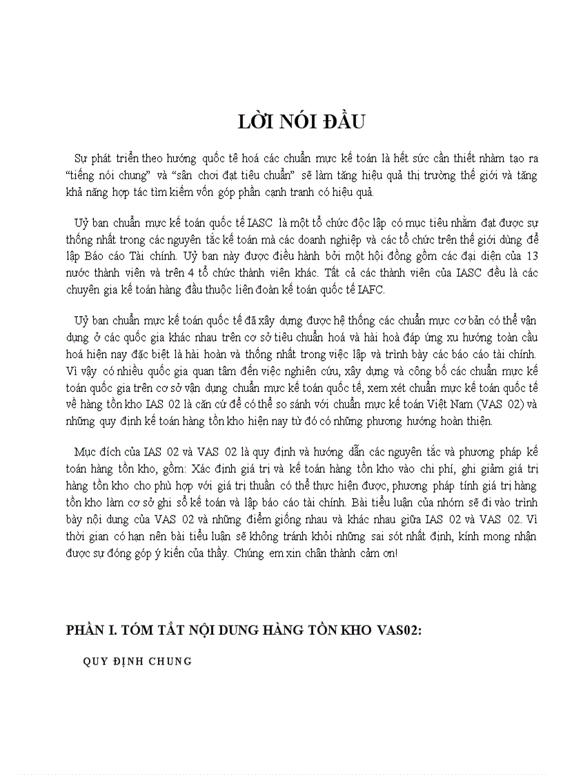 image for page Tìm hiểu về chuẩn mực kế toán Việt Nam hàng tồn kho VAS 02