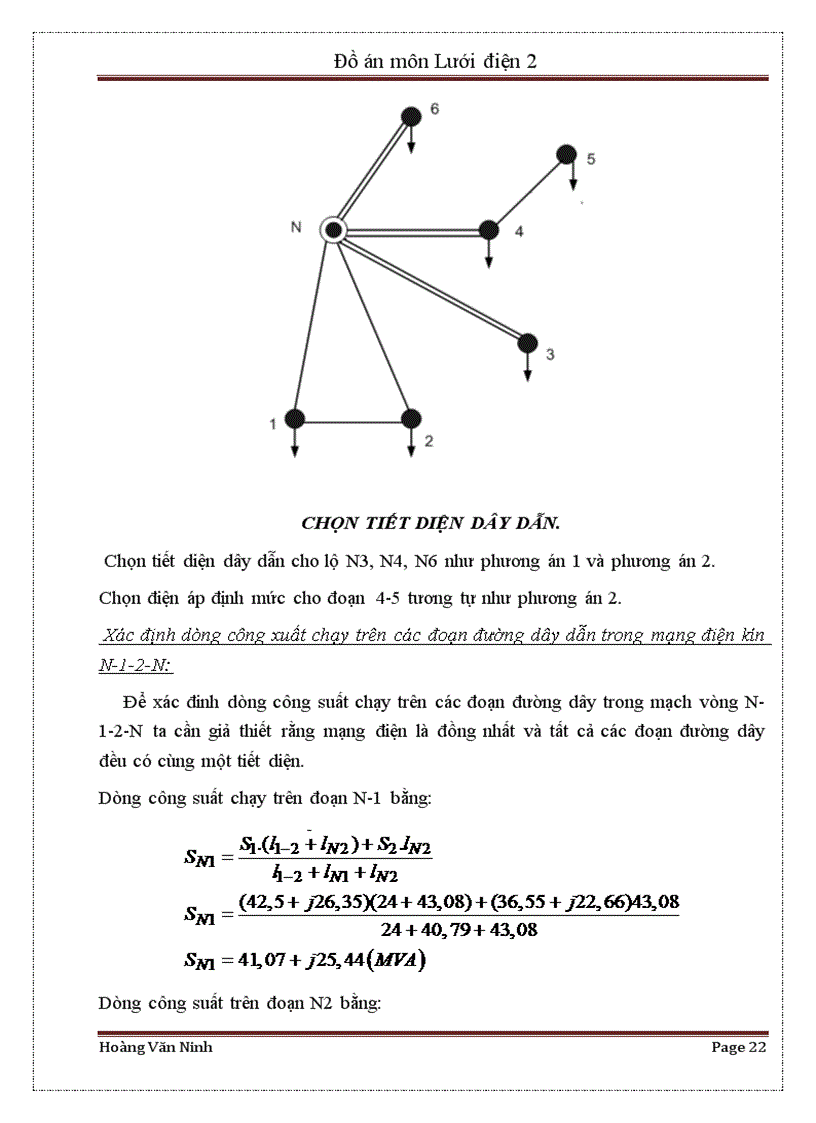 image for page Đồ án lưới điện 2