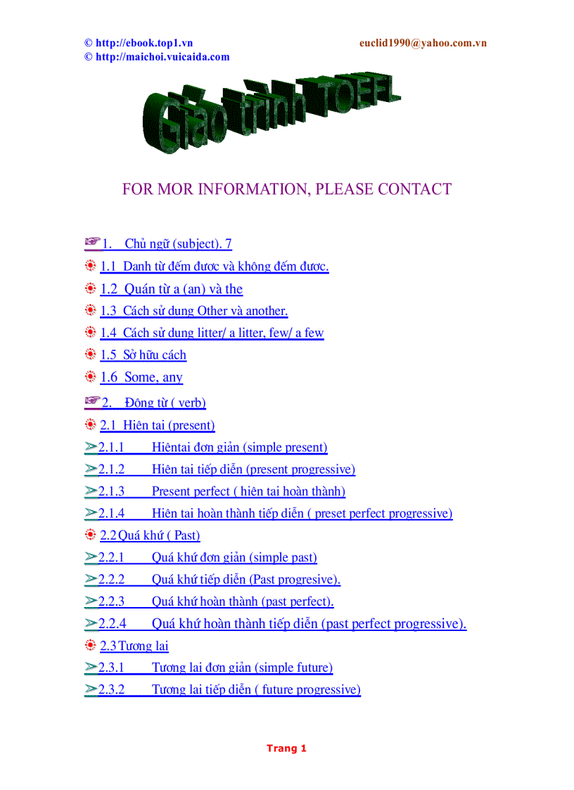 image for page Giáo trình luyện thi Toeic Tiếng Việt