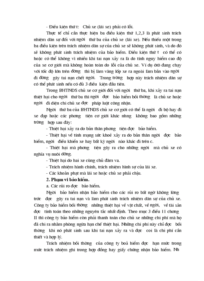 image for page Thực trạng triển khai nghiệp vụ BHTNDS của chủ xe cơ giới đối với người thứ ba tại công ty cổ phần bảo hiểm PJICO và Những giải pháp khắc phục