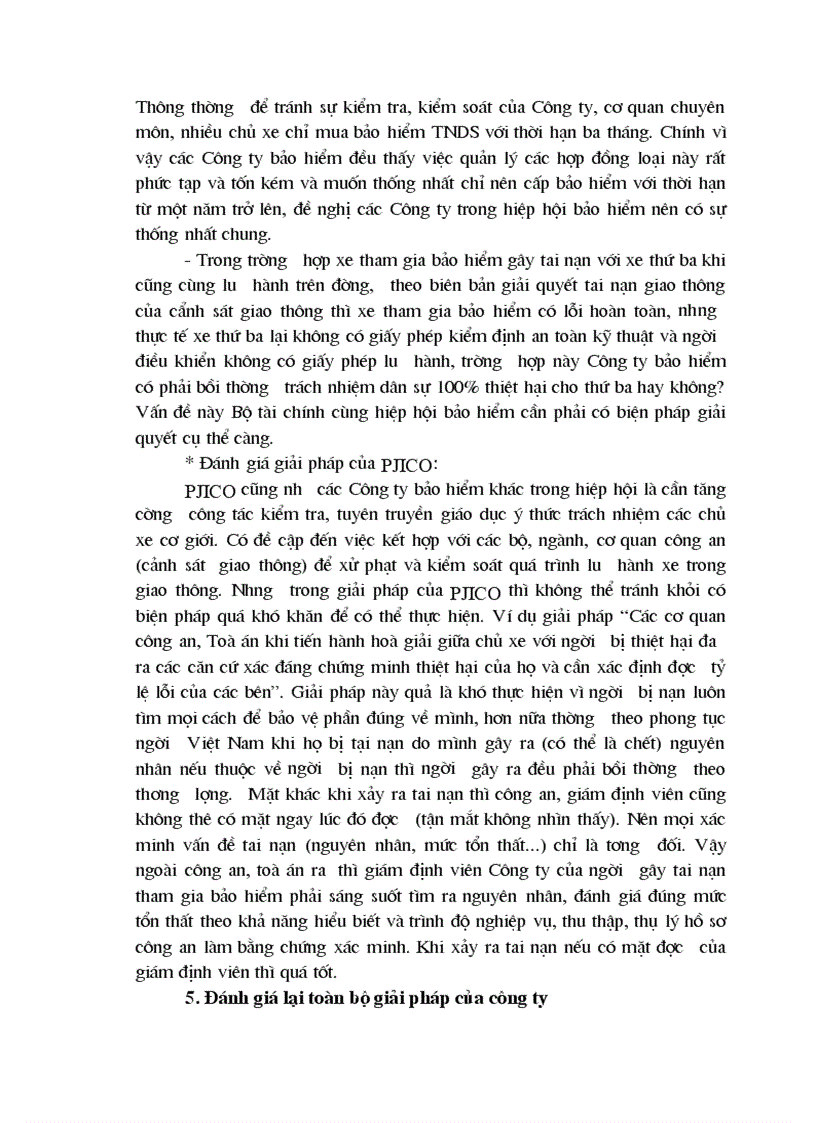 image for page Thực trạng triển khai nghiệp vụ BHTNDS của chủ xe cơ giới đối với người thứ ba tại công ty cổ phần bảo hiểm PJICO và Những giải pháp khắc phục