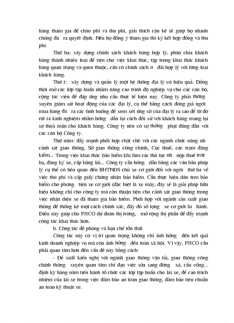 image for page Thực trạng triển khai nghiệp vụ BHTNDS của chủ xe cơ giới đối với người thứ ba tại công ty cổ phần bảo hiểm PJICO và Những giải pháp khắc phục