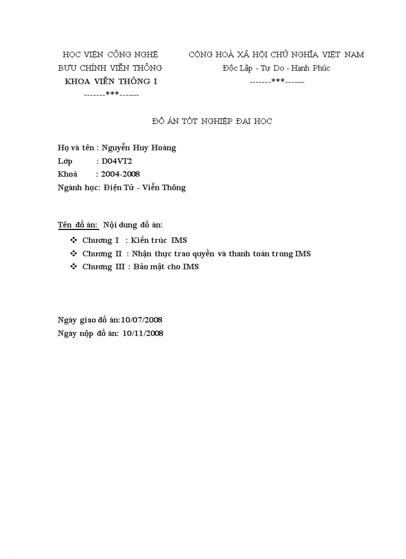 image for page Bảo mật trong ims