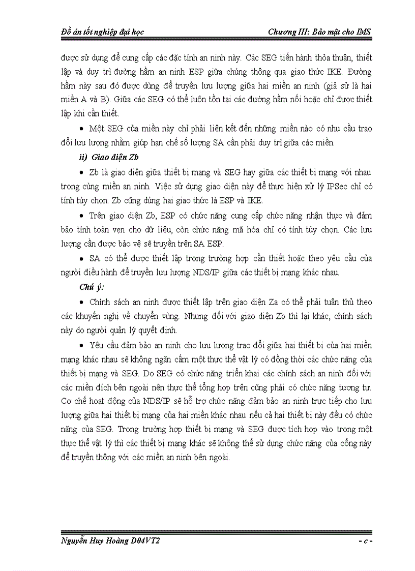 image for page Bảo mật trong ims