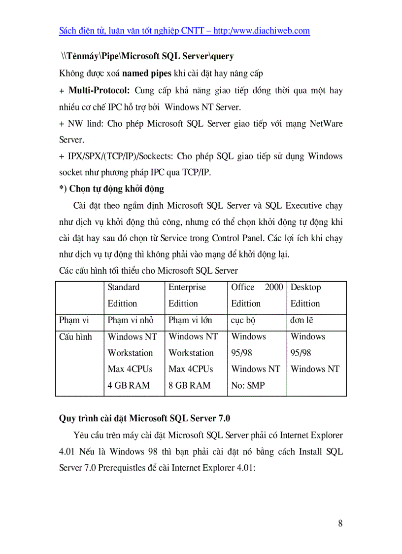 image for page Microsoft SQL Server 7 0