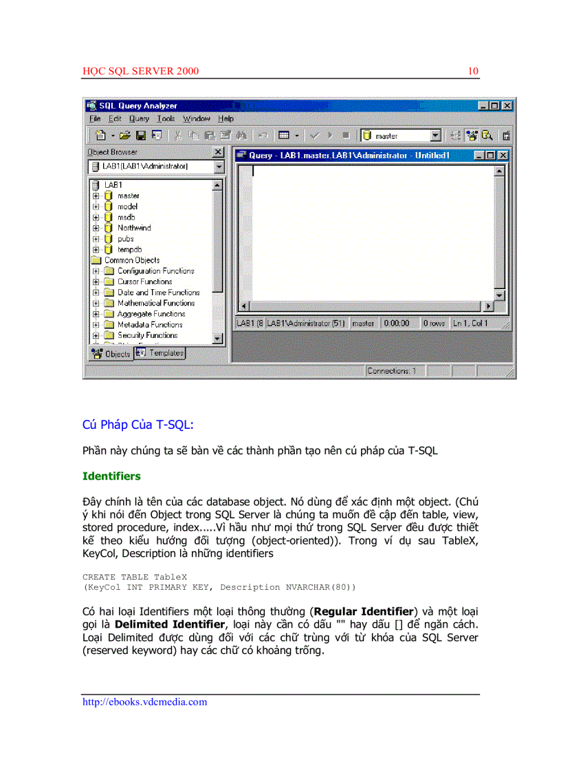 image for page Học SQL 2000