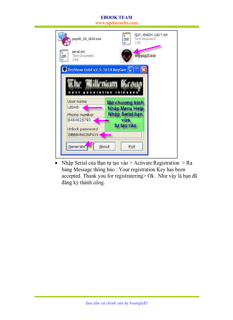 image for page Hướng dẫn sử dụng ProshowGold