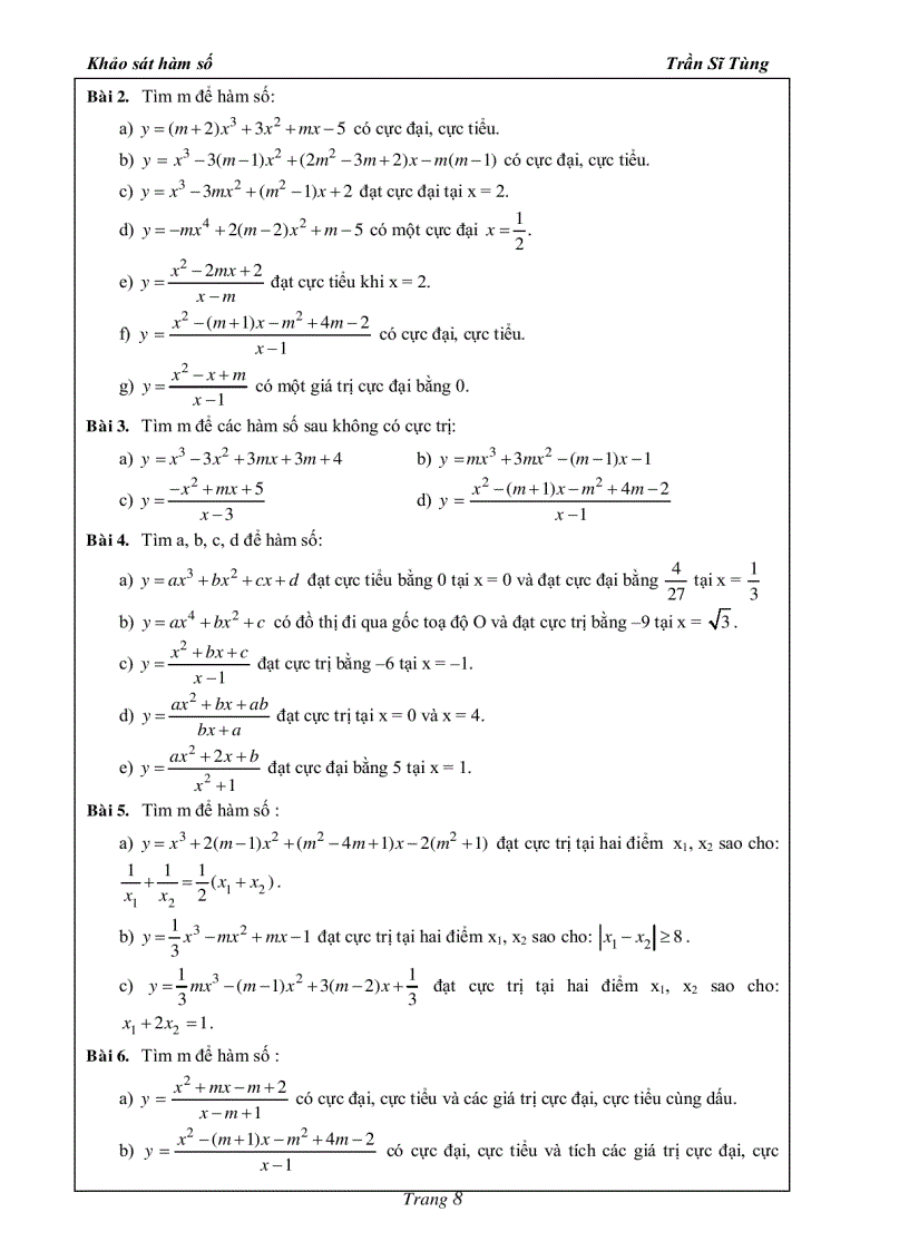 image for page Bài tập giải tích và hình học 12 dùng cho ôn luyện đại học 2011 2012