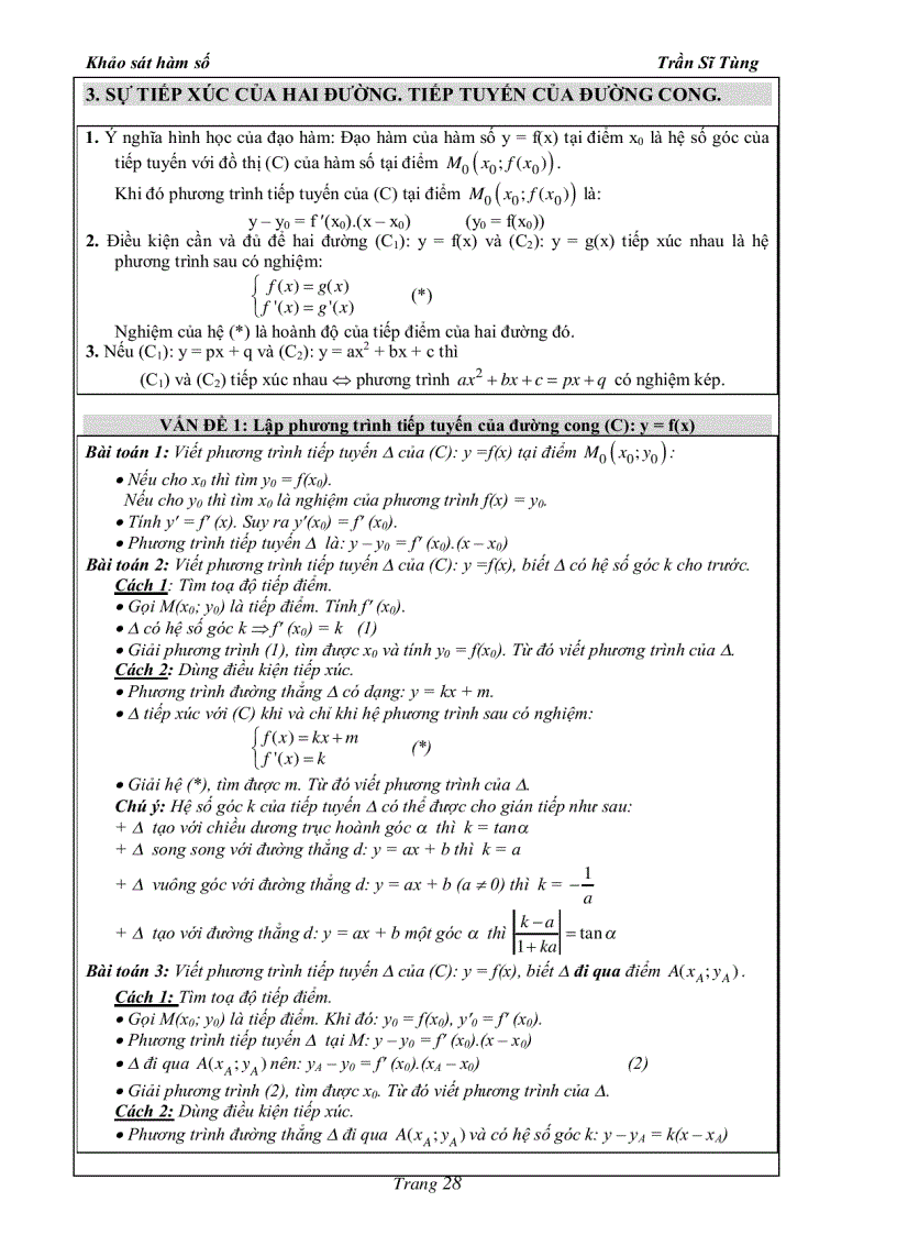 image for page Bài tập giải tích và hình học 12 dùng cho ôn luyện đại học 2011 2012