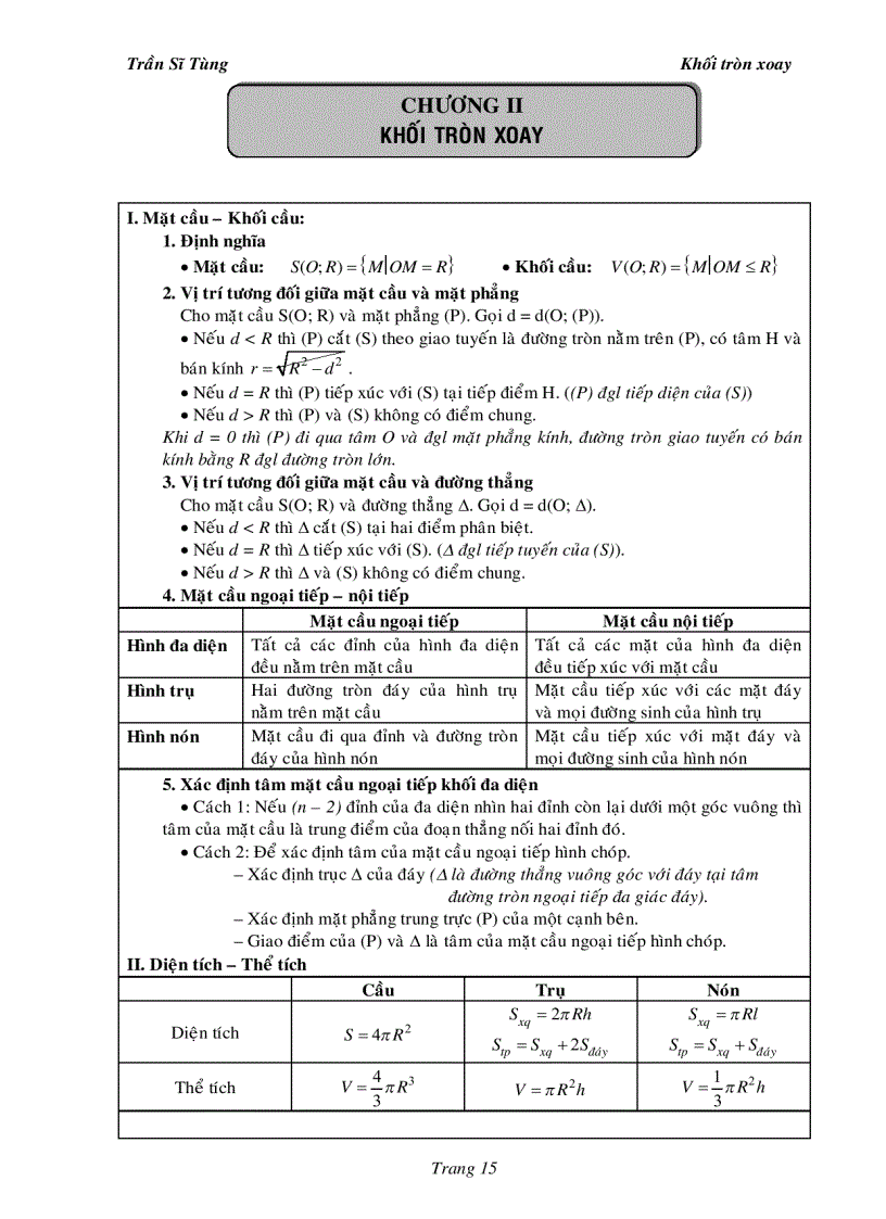 image for page Bài tập giải tích và hình học 12 dùng cho ôn luyện đại học 2011 2012 1