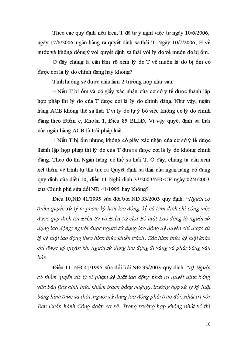 image for page Bài tập lớn học kỳ môn luật lao động đề số 7 mối quan hệ giữa thỏa ước lao động tập thể và tranh chấp lao động tập thế và giải quyết tình huống bài này mình được 9 điểm