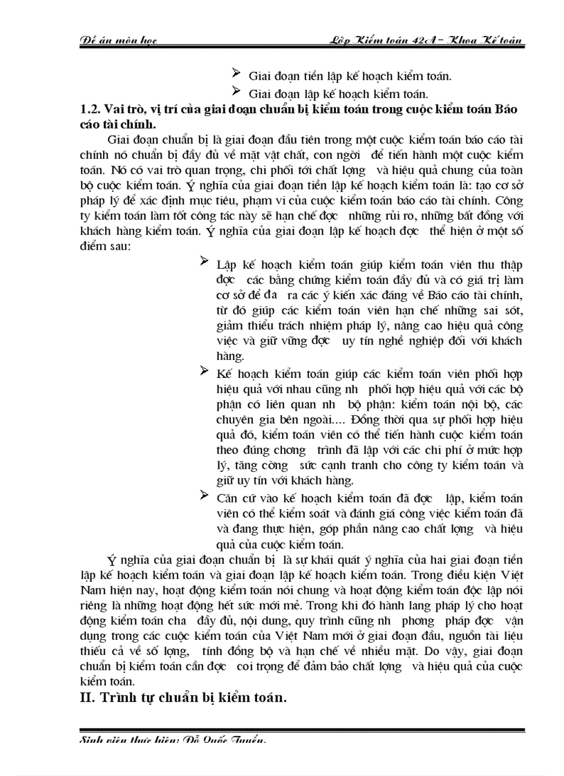 image for page Quá trình chuẩn bị kiểm toán trong kiểm toán báo cáo tài chính