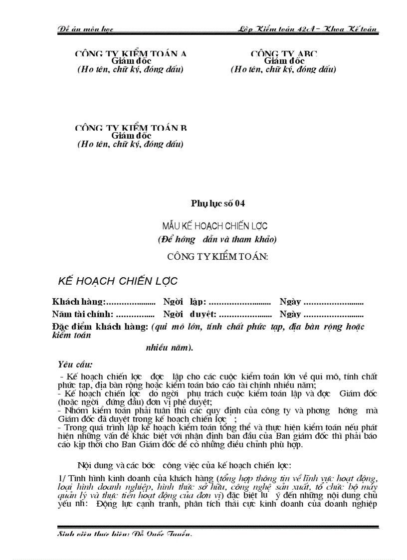 image for page Quá trình chuẩn bị kiểm toán trong kiểm toán báo cáo tài chính