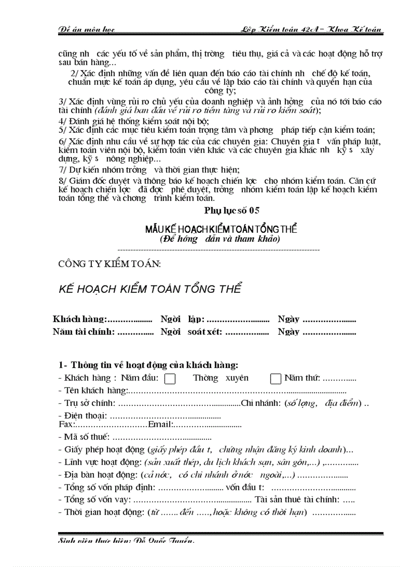 image for page Quá trình chuẩn bị kiểm toán trong kiểm toán báo cáo tài chính