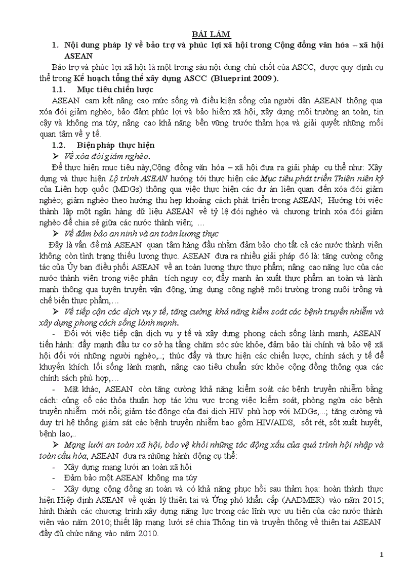 image for page Bảo trợ và phúc lợi xã hội trong Cộng đồng văn hóa xã hội ASEAN