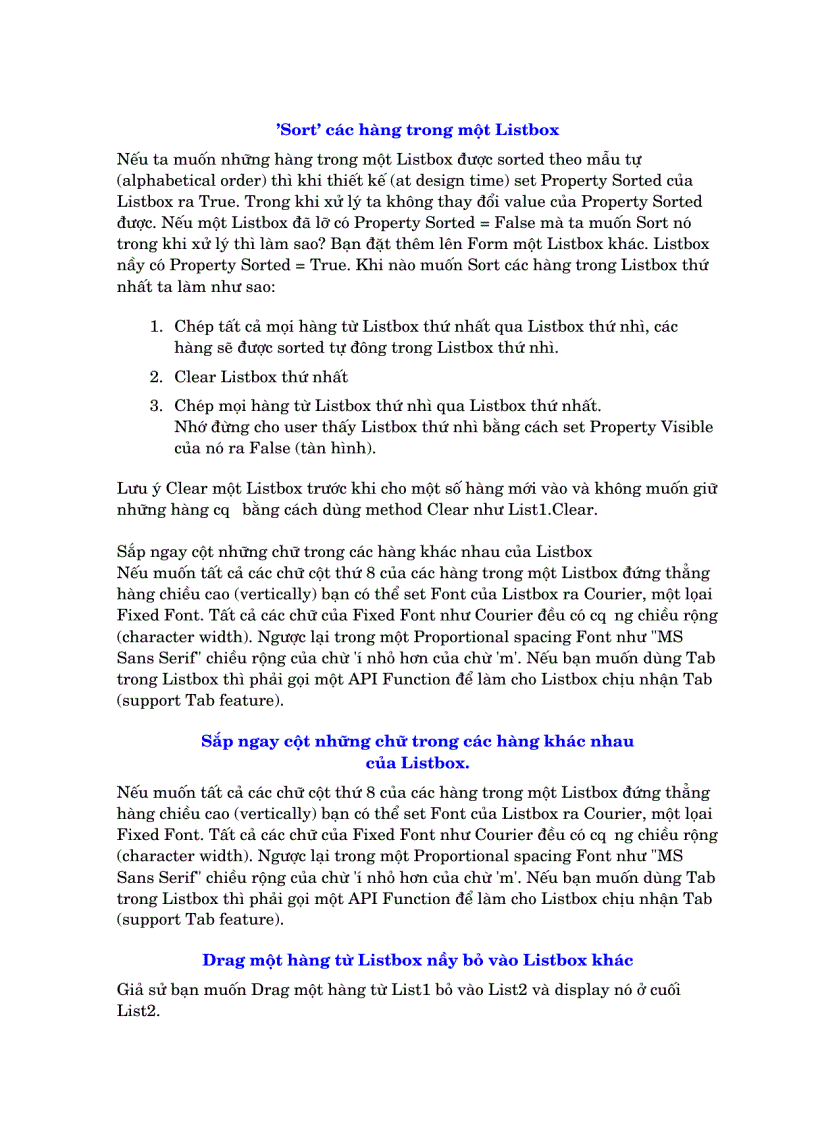 image for page Mẹo vặt Visual Basic