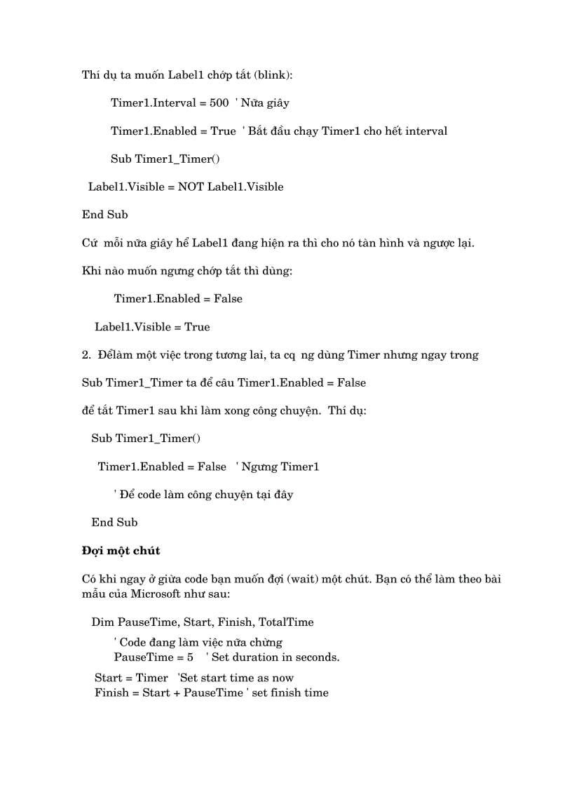 image for page Mẹo vặt Visual Basic