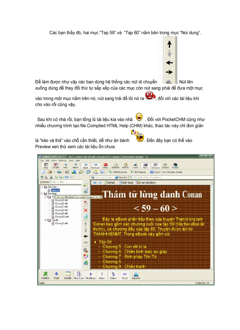 image for page Hướng dẫn sử dụng PocketCHM
