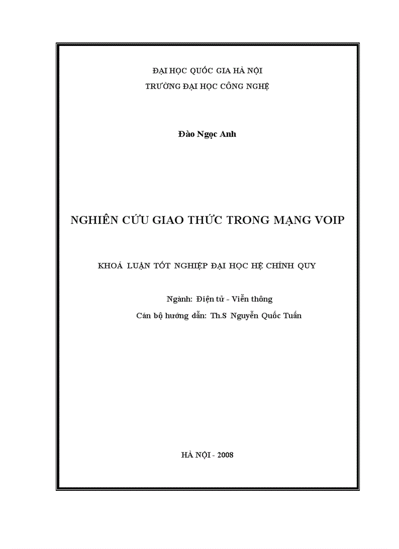 image for page Nghiên cứu giao thức trong mạng voip