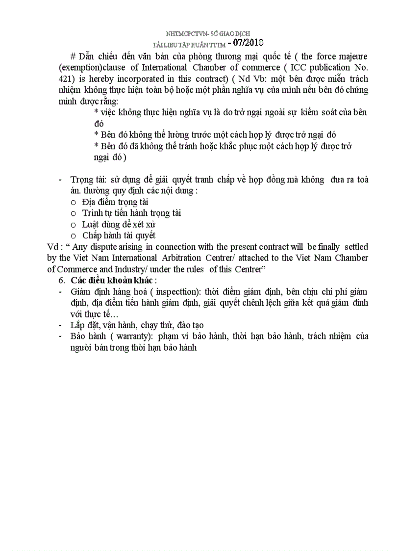 image for page Tài liệu đào tạo kiến thức về nghiệp vụ xuất khẩu của Viet tin