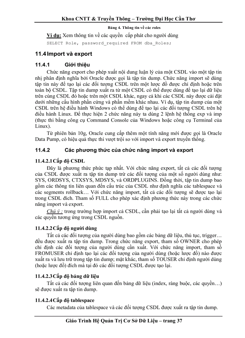 image for page Giáo Trình Hệ Quản Trị Cơ Sở Dữ Liệu