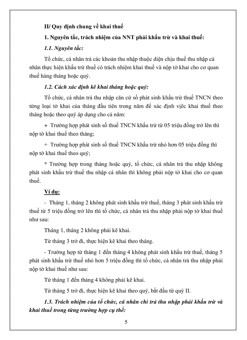 image for page Hướng dẫn kê khai thuế nộp thuế thu nhập cá nhân theo thông tư 28