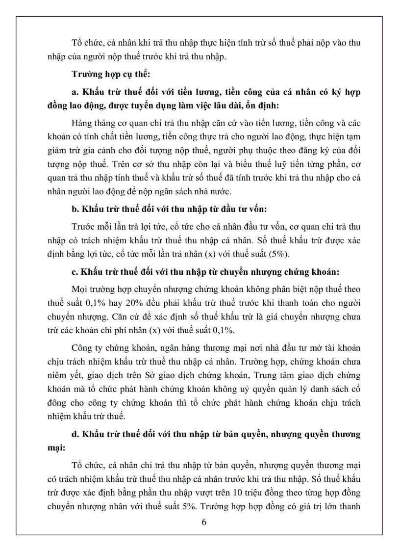 image for page Hướng dẫn kê khai thuế nộp thuế thu nhập cá nhân theo thông tư 28