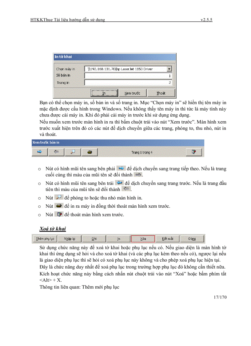 image for page Hướng dẫn sử dụng phần mềm hỗ trợ kê khai HTKK 2 5 5