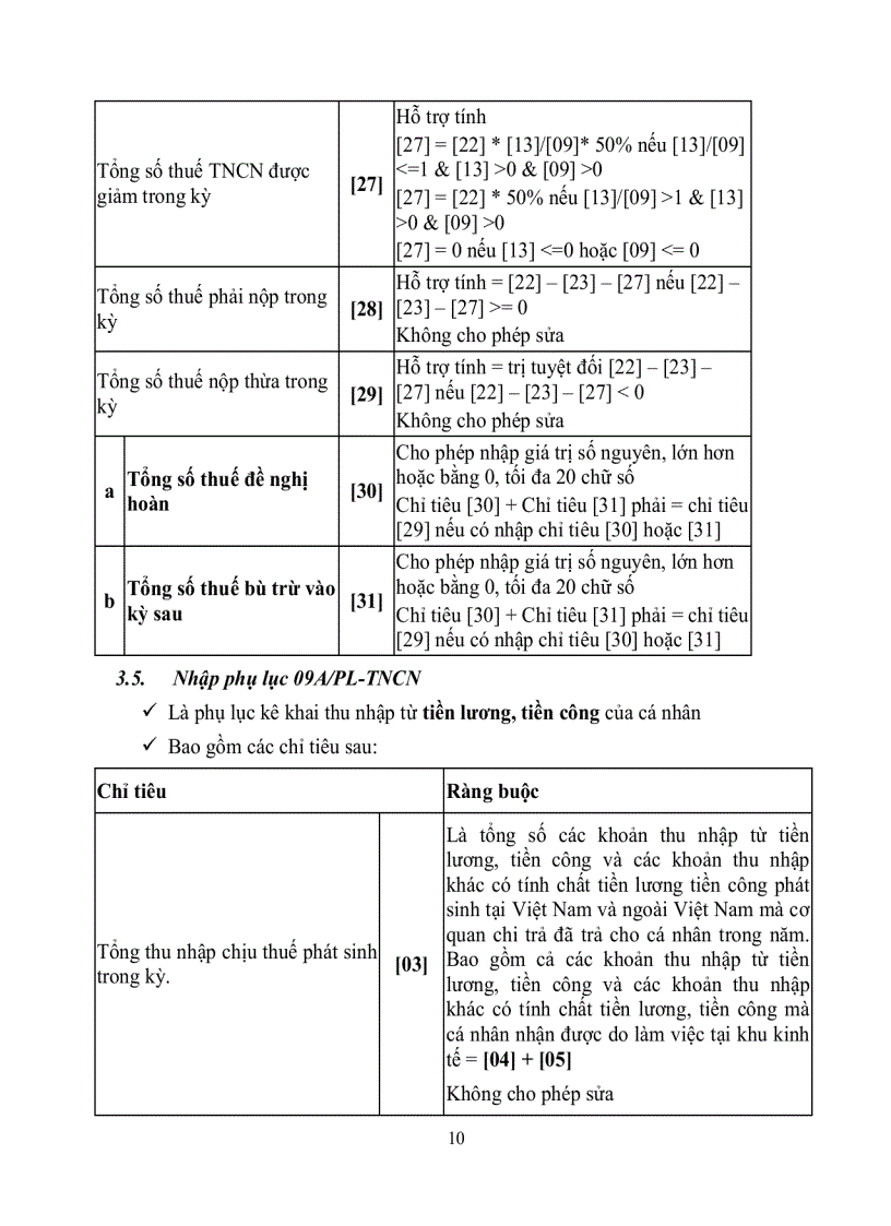 image for page Hướng dẫn sử dụng quyết toán thuế thu nhập cá nhân TNCN 2 0