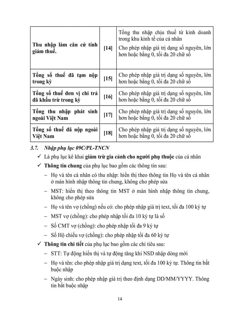 image for page Hướng dẫn sử dụng quyết toán thuế thu nhập cá nhân TNCN 2 0