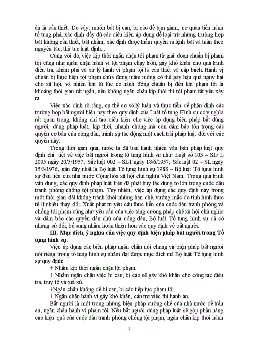 image for page Nhận xét đánh giá những quy định của BLTTHS về biện pháp bắt người trong tố tụng hình sự và nêu hướng hoàn thiện các quy định trên