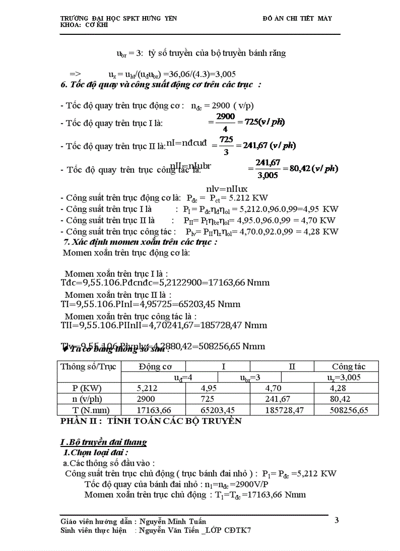 image for page Đồ án chi tiết máy thiết kế hệ dẫn động băng tải word