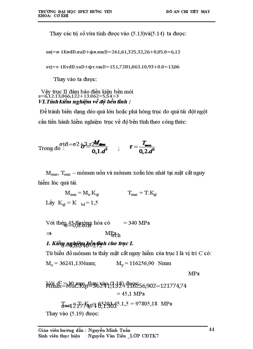 image for page Đồ án chi tiết máy thiết kế hệ dẫn động băng tải word