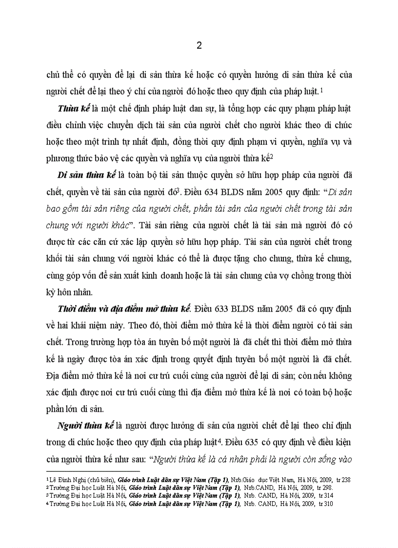 image for page Bài tập học kỳ dân sự Người không được quyền hưởng di sản lý luận và thực tiễn