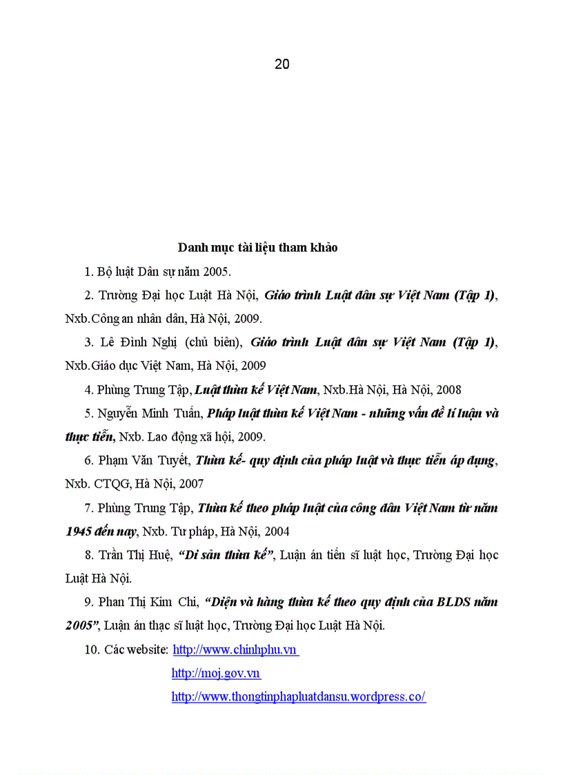 image for page Bài tập học kỳ dân sự Người không được quyền hưởng di sản lý luận và thực tiễn