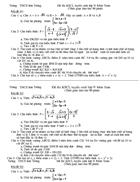 Đề thi KSCL tuyển sinh lớp 9 Môn Toán