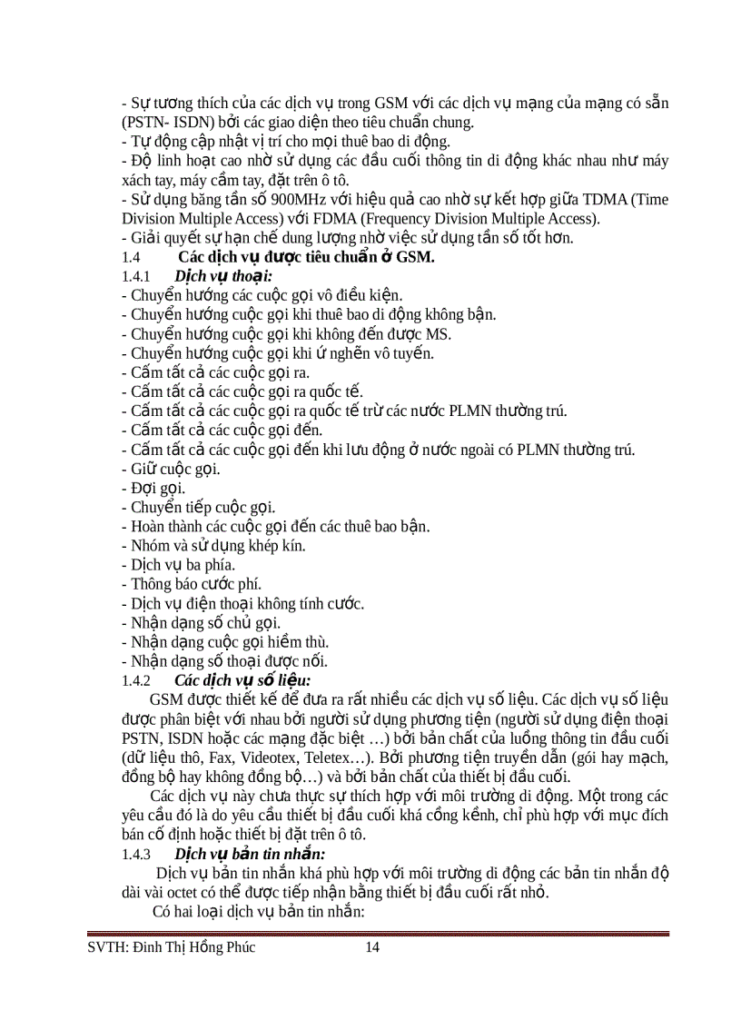 image for page Tổng Quan Về Hệ Thống Thông Tin Di Động GSM