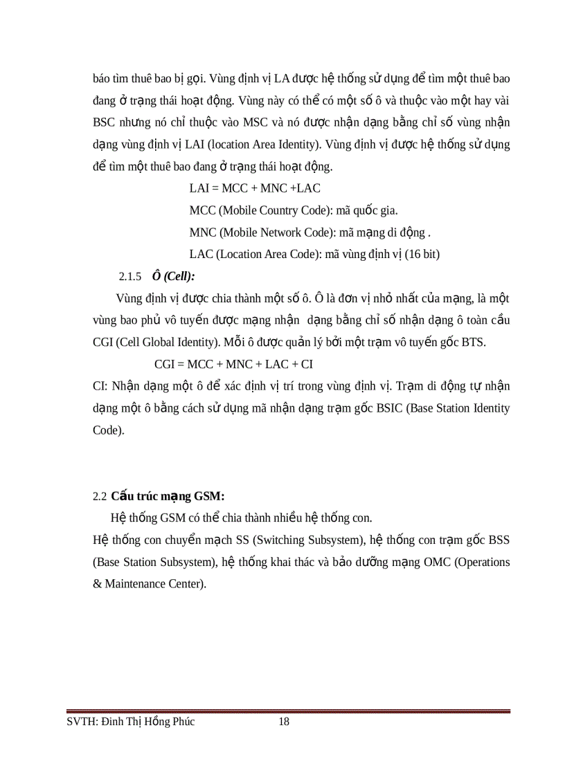 image for page Tổng Quan Về Hệ Thống Thông Tin Di Động GSM