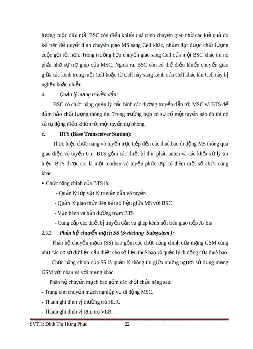 image for page Tổng Quan Về Hệ Thống Thông Tin Di Động GSM