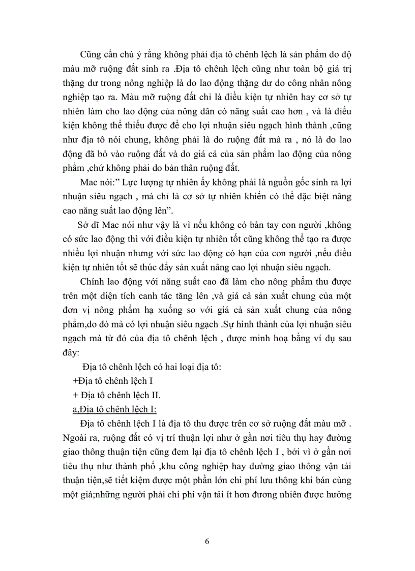 image for page Lý luận về địa tô của CácMac và sự vận dụng vào chính sách đất đai ở Việt Nam hiện nay