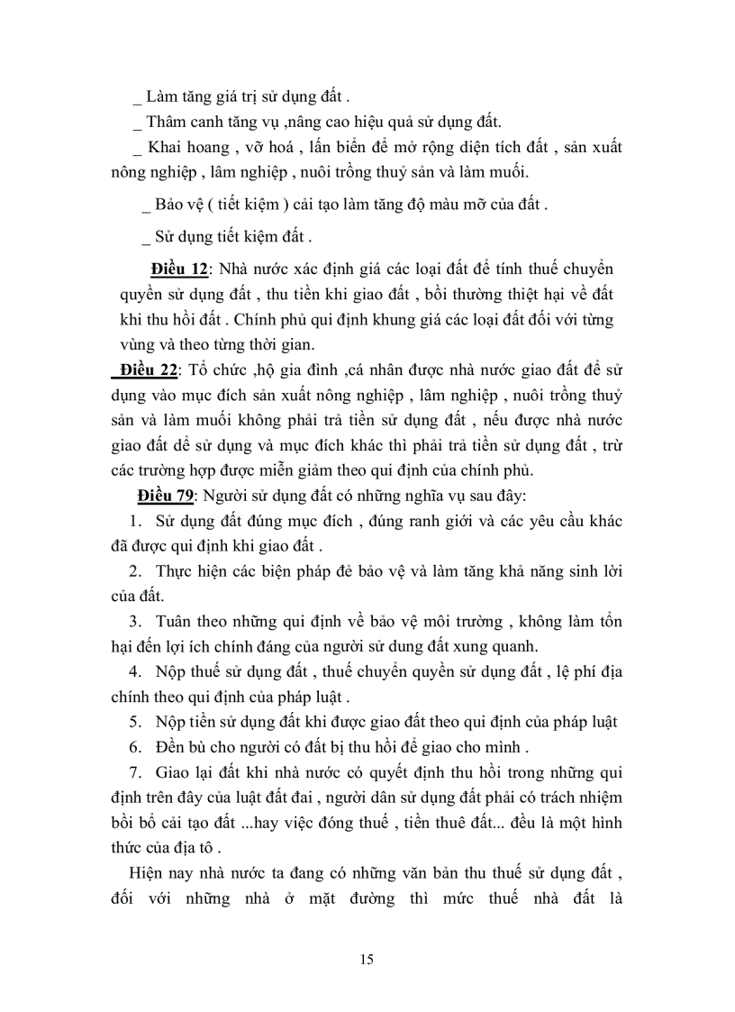 image for page Lý luận về địa tô của CácMac và sự vận dụng vào chính sách đất đai ở Việt Nam hiện nay